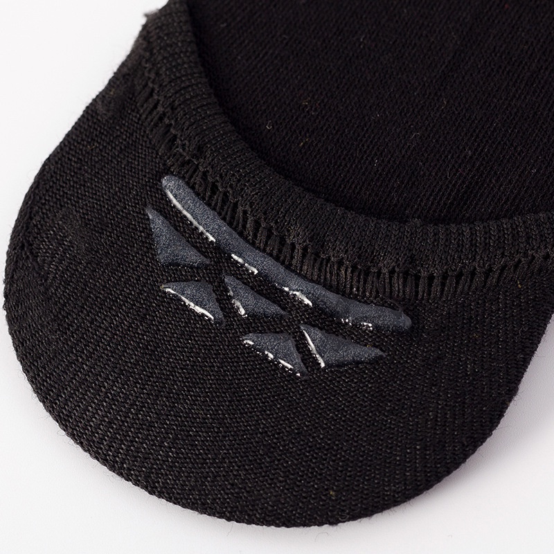 Set 5 Đôi Vớ Cổ Thuyền Bằng Silicone Chống Trượt Cho Nữ WAFNHA D789