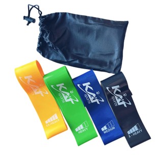 Dây kháng lực mini band KAT loại nặng, dây cao su tập gym miniband