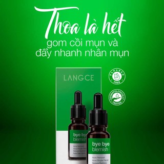 TINH CHẤT TẠM BIỆT MỤN BYE BYE BLEMISH for Acne 10ml LANGCE