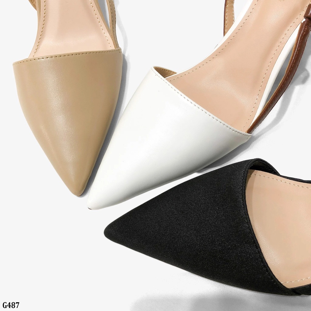 Giày Cao Gót, Sandal Bít Mũi 7 phân TodayStyle G487 Sang Trọng