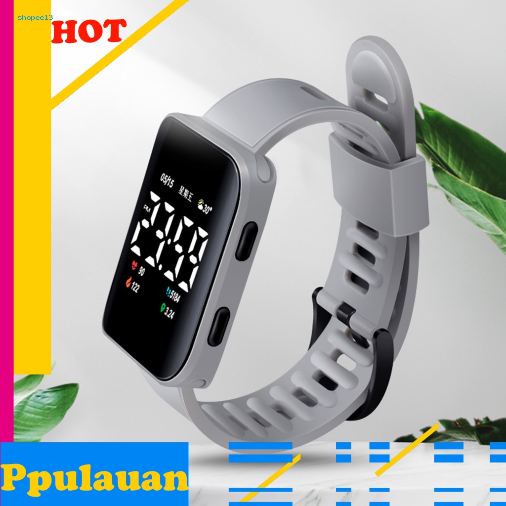 < Cod > Đồng Hồ Đeo Tay Kỹ Thuật Số Lịch Sử Dụng Hàng Ngày Có Đèn LED Dành Cho Học Sinh
