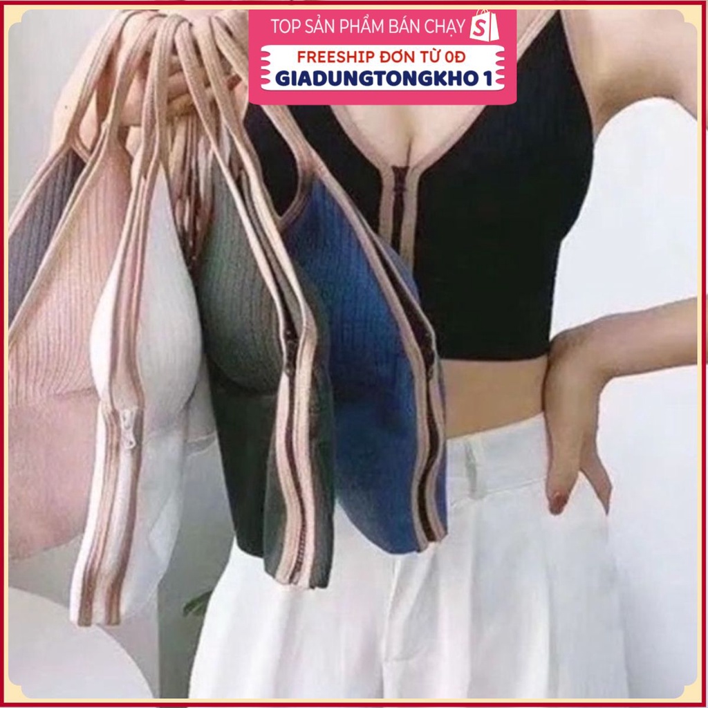 (Bán Buôn Sỉ) (CAO CẤP) ÁO BRA KHÓA KÉO TRƯỚC NGỰC, TẬP GYM, YOGA