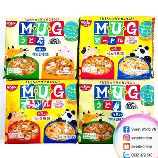 [THÙNG 12 GÓI] Mì Mug trẻ em - Nhật Bản