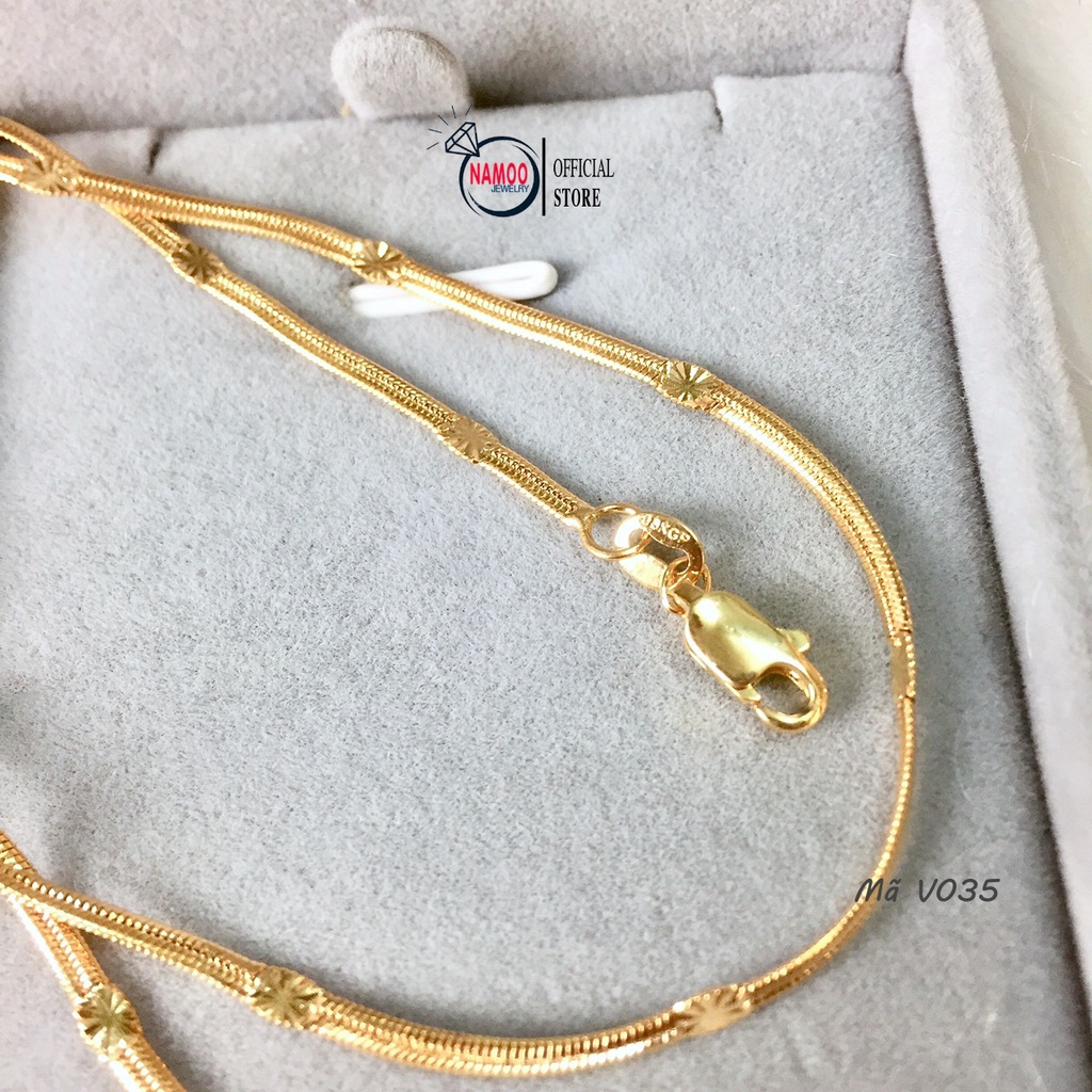 Dây Chuyền Nữ Với Phong Cách Sang Trọng, Qúy Phái Và Đầy Nữ Tính V035 Namoo Jerwelry