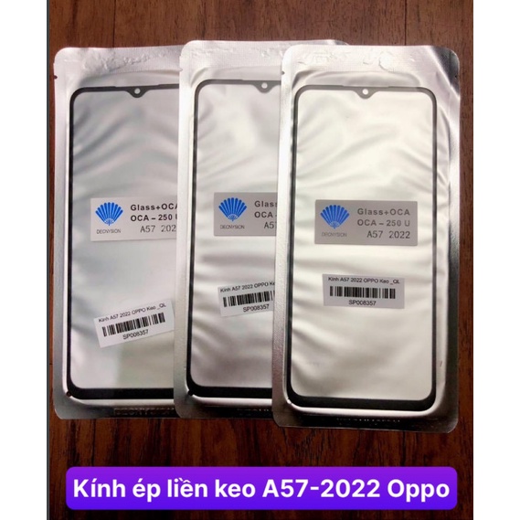 Kính ép liền keo A57 2022/A17/A77 5G/A17K OPPO