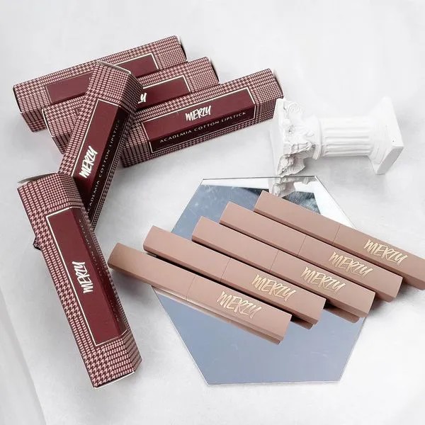 Son Thỏi Lì Merzy Academia Cotton Lipstick New  LS