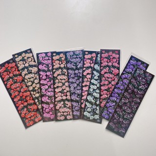 Sticker hoa trang trí sổ, deco top siêu xinh