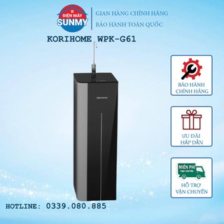 Máy lọc nước ro korihome k-pro wpk-g61 10 lõi - hàng trưng bày bảo hành chính hãng - điện máy sunmy