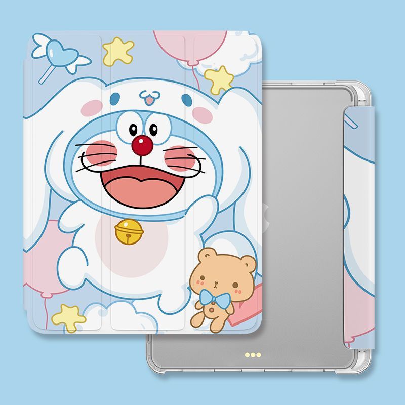 Ốp Máy Tính Bảng Mềm Họa Tiết Hoạt Hình Doraemon Cho iPad Gen10 7 / 8 / 9 Air4 / Air5 Pro11 "Pro12.9" 2022 Air1 / Air2 / Gen5 / 6