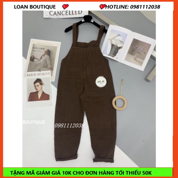Yếm jean dáng baggy đẹp_Yếm bò quần baggy [ HÀNG ĐẸP ]