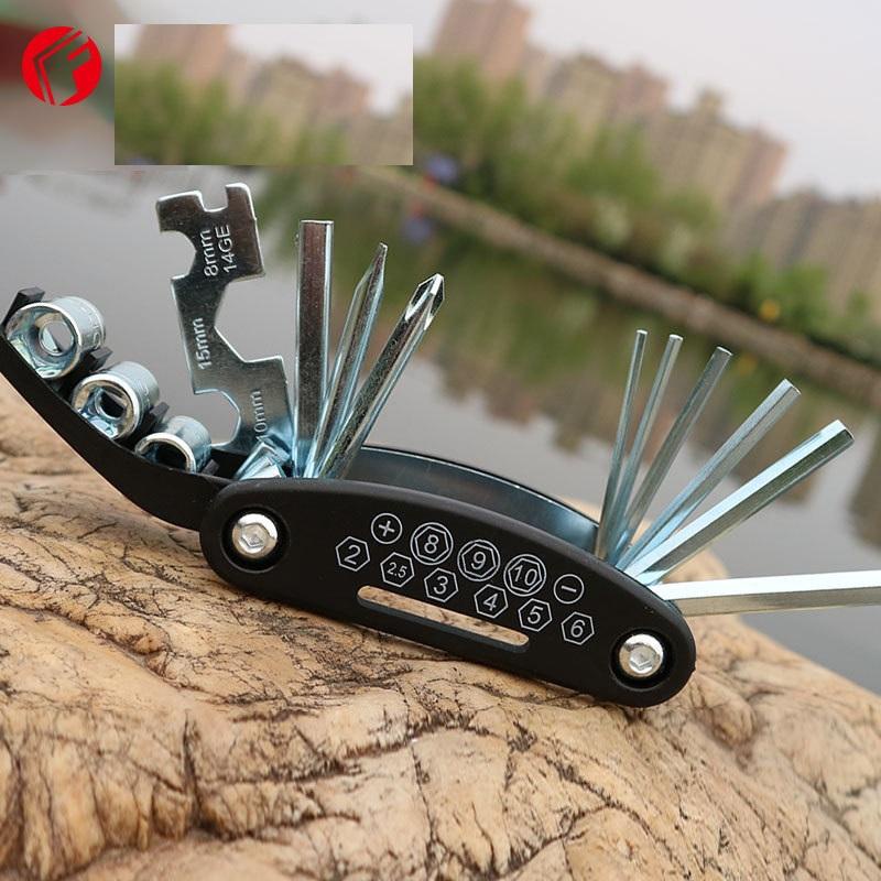 BỘ ĐỒ NGHỀ SỬA CHỮA LỐP XE ĐẠP ĐƯỜNG NÚI ĐA NĂNG CỜ LÊ THÔNG MINH DU LỊCH PHƯỢT