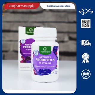 Men Vi Sinh Lifestream Advanced Probiotics New Zealand 30v - 14 Chủng men