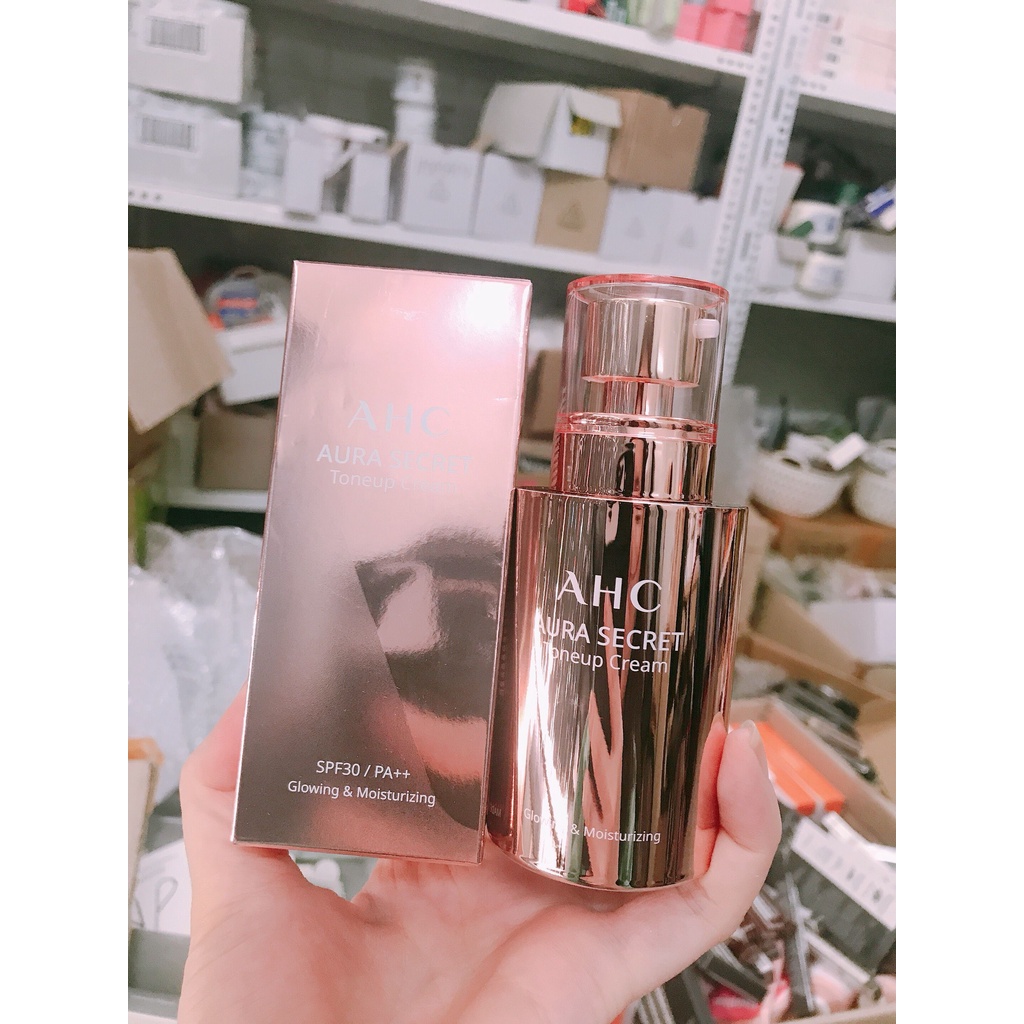 Kem Dưỡng Da Trắng Hồng AHC AURA SECRET TONE UP CREAM SPF 30 PA++