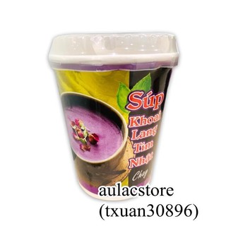 Súp Khoai Lang Tím Nhật Chay Âu Lạc