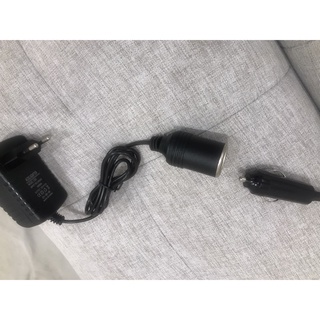 Bộ chuyển đổi nguồn điện 220V sang 12V/2A, đầu tẩu thuốc trên ô tô