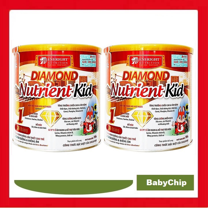 Sữa Diamond Nutrient Kid Số 1 Số 2 700g (HSD mới nhất)