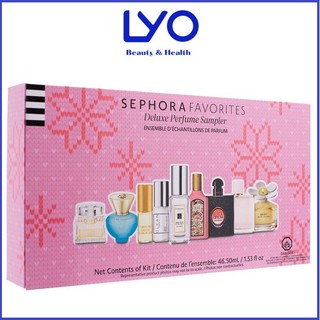 Set 9 nước hoa mini Sephora Favorites Deluxe Perfume Sampler