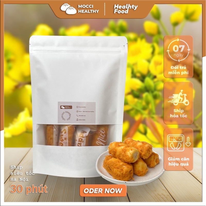 Bánh Ống Đài Loan Không Đường - For Keto, DAS, Lowcarb & Tiểu đường