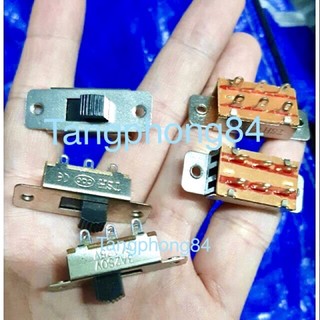 Công tắc gạt nổi bằng sắt 6 chân , giá 10 cái 60k , có loại 3 nấc