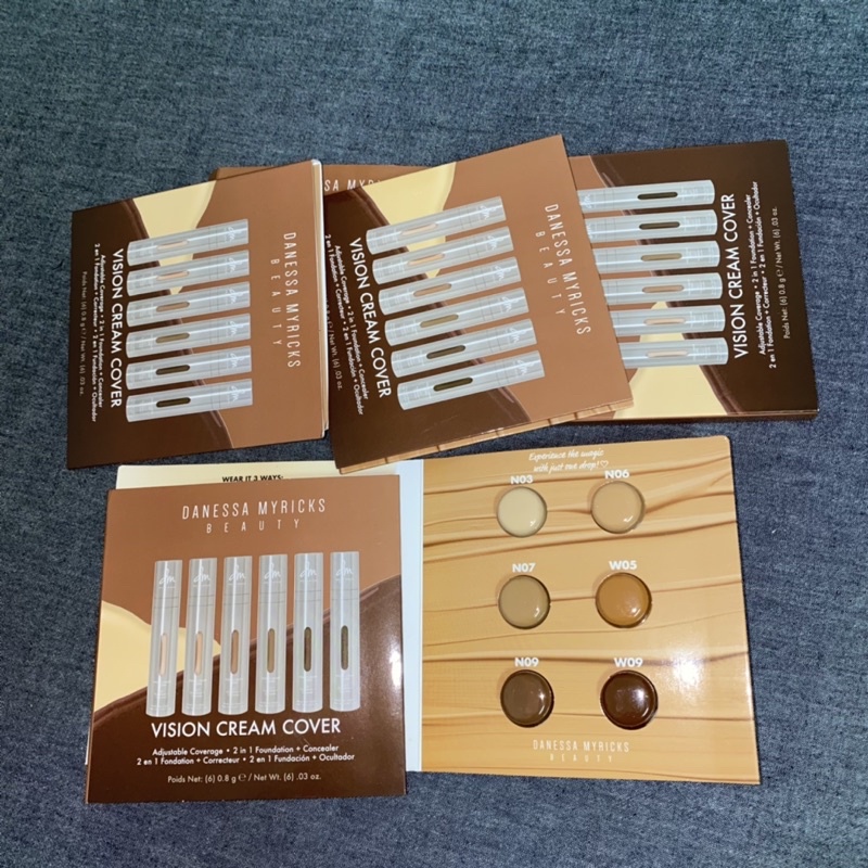 Kem nền mini size các hãng