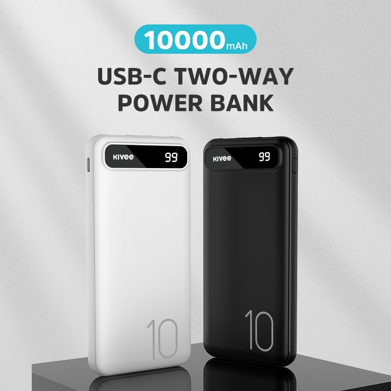 Pin Sạc dự phòng dung lượng 10000mAh KV-PT18P (GIAO MÀU NGẪU NHIÊN)