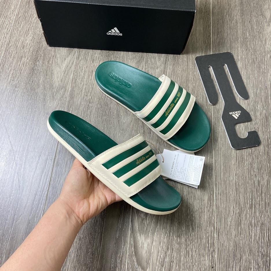 Dép Adidas Adilette Comfort Since 1972 Màu Xanh