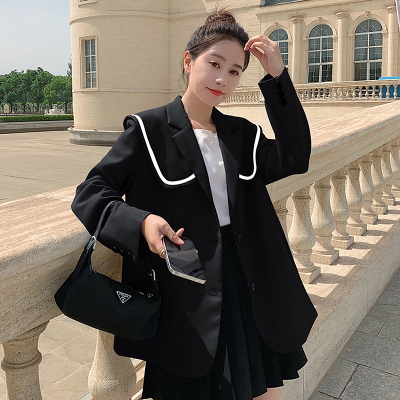 IELGY  IELGY Áo Khoác Dáng Rộng Thời Trang Hàn Quốc Dành Cho Nữ