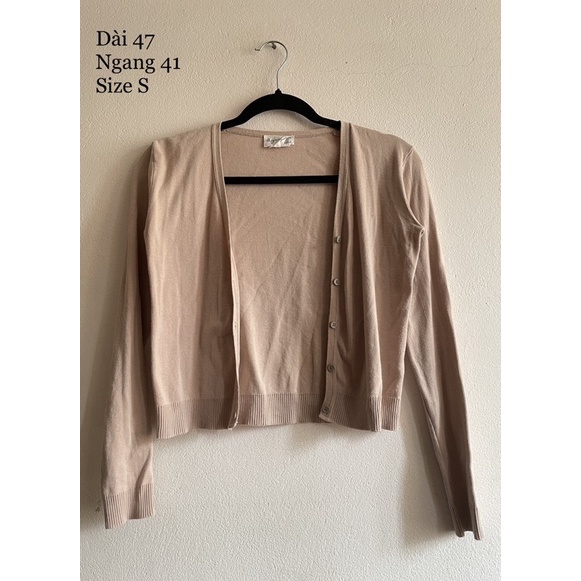 | 2hand |  Cardi hồng nude