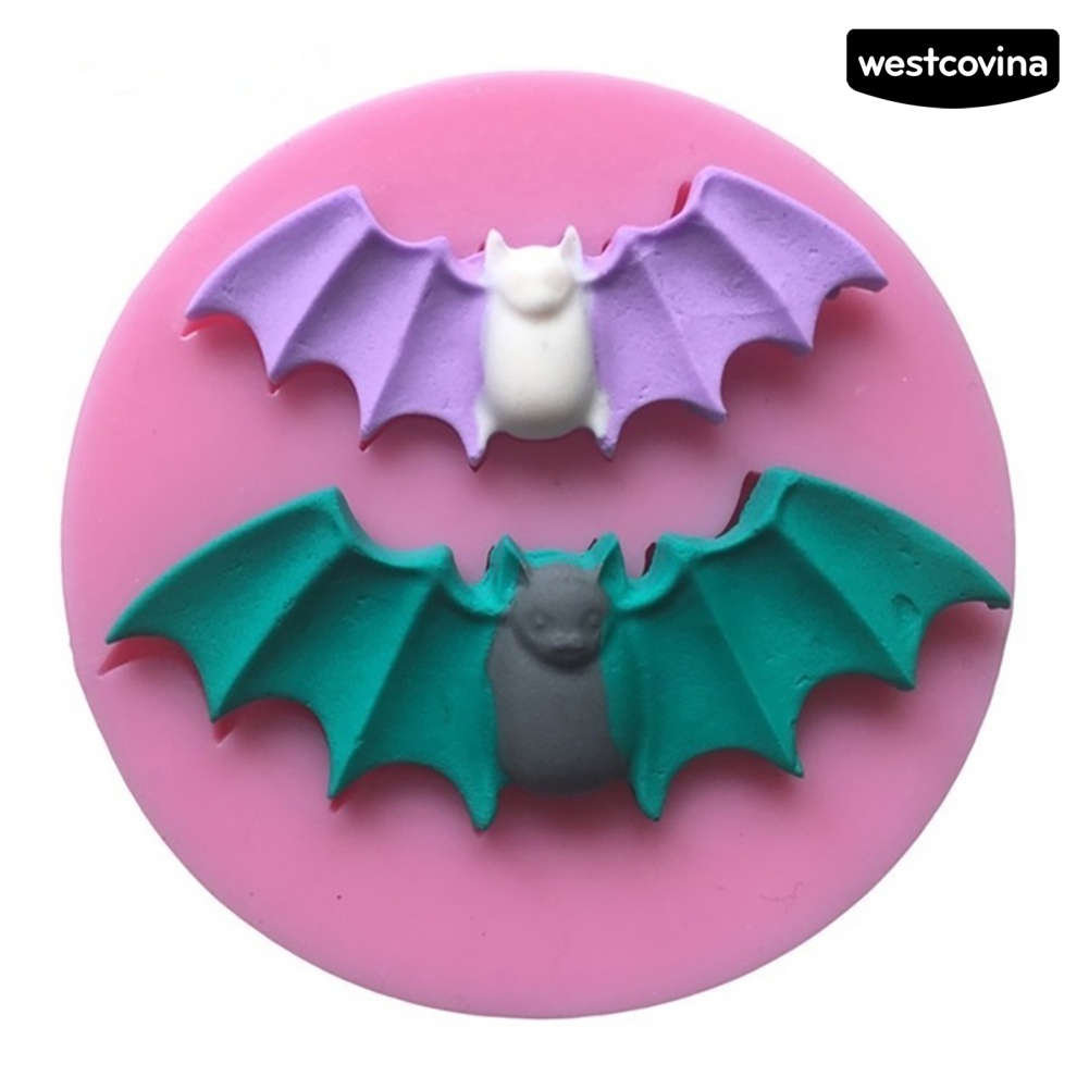 [WEST]⚘Khuôn Silicone Làm Bánh Tạo Hình Chủ Đề Halloween Độc Đáo Tiện Dụng
