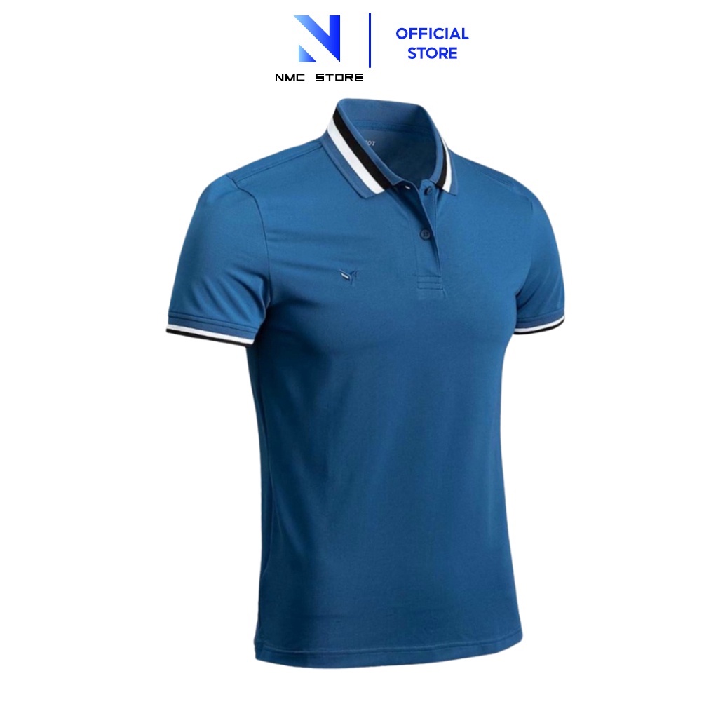 Áo Polo Nam NMC STORE Body Phối Viền Chất Cotton Cá Sấu Thỏa Mái Đủ Màu