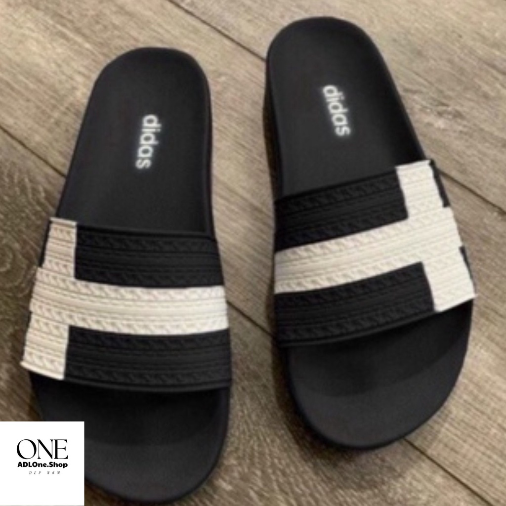 Dép nam nữ quai ngang adidas chữ thập hot, trẻ trung, phong cách Adloneshop