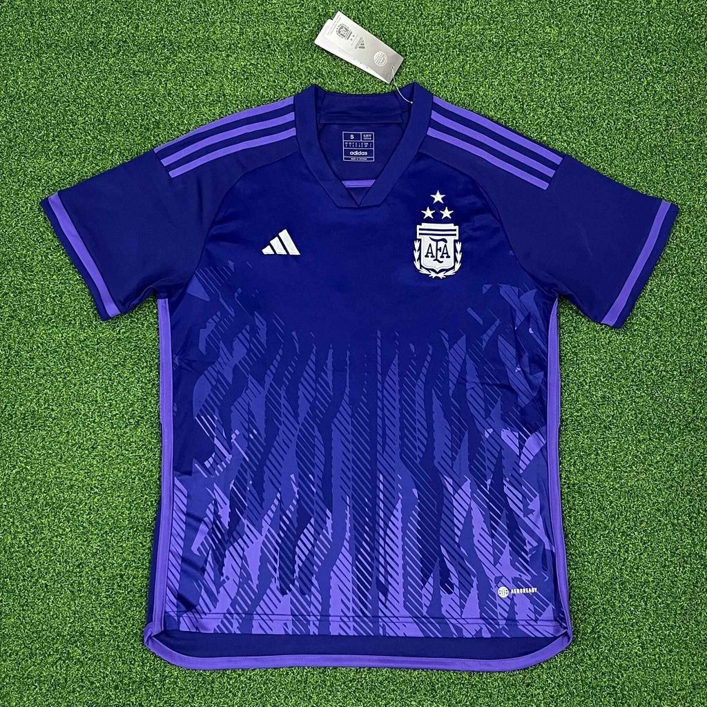 Áo Thun Bóng Đá Sân Khách Argentina 22-23 Size S-4XL