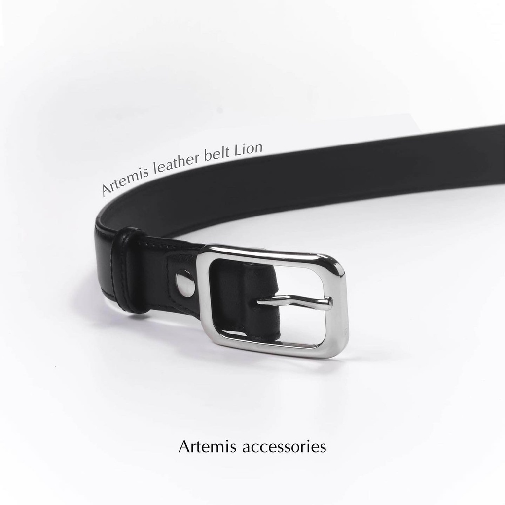 Thắt lưng Lion (Unisex) Nam Nữ - bản nhỏ đi học đi làm đi chơi thương hiệu ARTEMIS