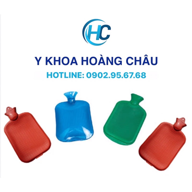 Túi chườm nóng lạnh cao su, dung tích 2000cc