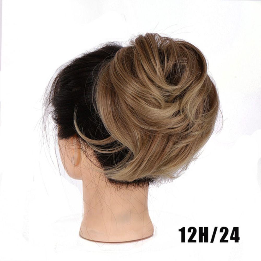 Búi Tóc Giả Thẳng Dày Vô Hình Chịu Nhiệt Tốt Cho Nữ DANILO