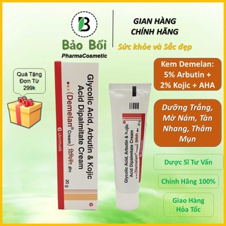 Kem demelan cream 20g - dưỡng trắng da, sáng da, mờ thâm nám an toàn