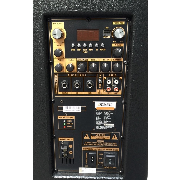 Dàn loa kéo karaoke gia đình công suất khủng, hát cực hay giá rẻ, Mic nhẹ, hút âm.ĐƯỢC KIỂM TRA xong thanh toán