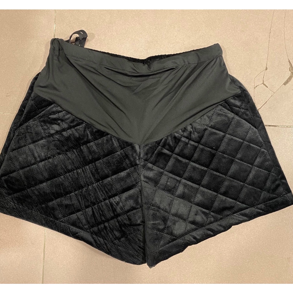 Quần Bầu Nhung ,sooc nhung bầu ảnh thật cận chấtcó chun điều chỉnh