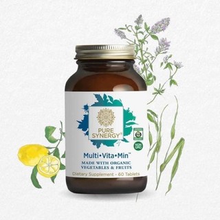 Multivitamin từ thực vật hữu cơ Pure Synergy lọ 60 viên