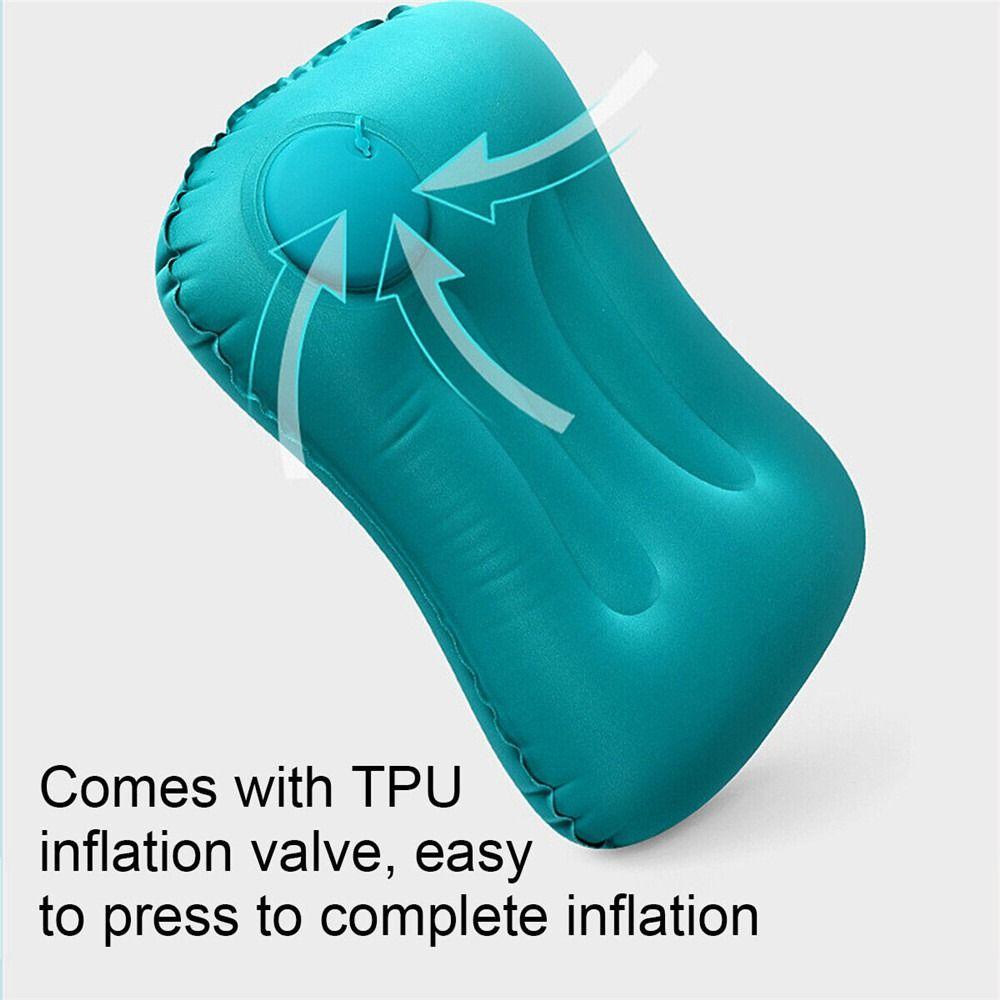 Gối Bơm Hơi Tựa Đầu Siêu Nhẹ Tiện Dụng Mang Theo Du Lịch / Leo Núi