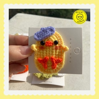 [mimi_len29] Kẹp tóc len, kẹp tóc handmade