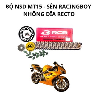 Bộ NSD MT15 - Sên 132M - Nhông Dĩa RECTO 52T
