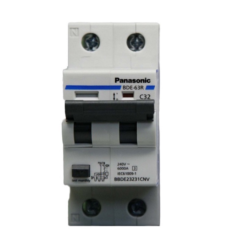 Cầu dao bảo vệ quá tải RCBO PANASONIC BBDE23231CNV