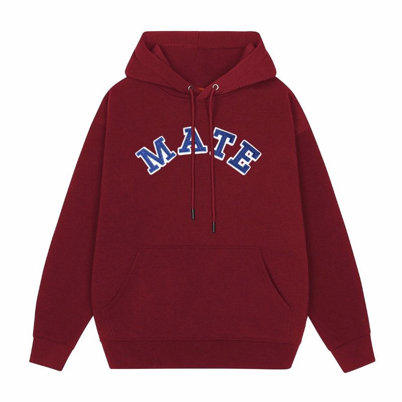 Áo Hoodie Unisex Freesize Form Rộng Nỉ Bông Cotton in chữ MATE