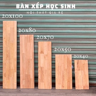 [Mã LIFEBKA5 giảm 10% tối đa 1 Triệu đơn 500k] Mặt Bàn Gỗ Cao Su (Làm Kệ Sách, Kệ Trang Trí...)