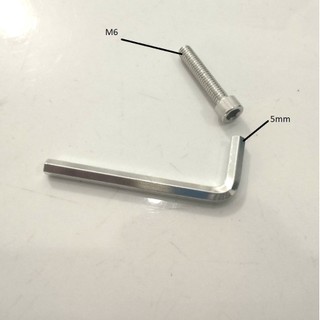 Tool lục giác 5mm dùng mở ốc M6