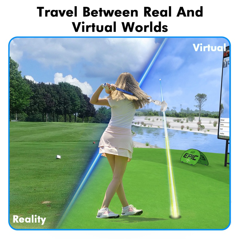 Gậy Đánh Golf / Tennis / Bóng Chày / Trái / Phải Chuyên Dụng Cho Oculus Quest 2
