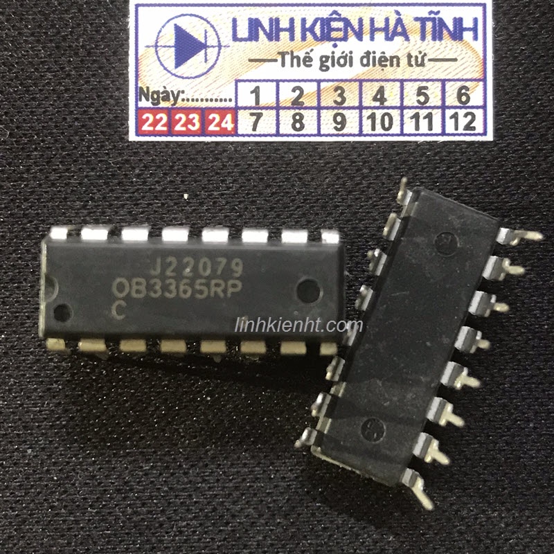 IC nguồn OB3365RP OB3365RP OB3365 3365 Dip-16 mới