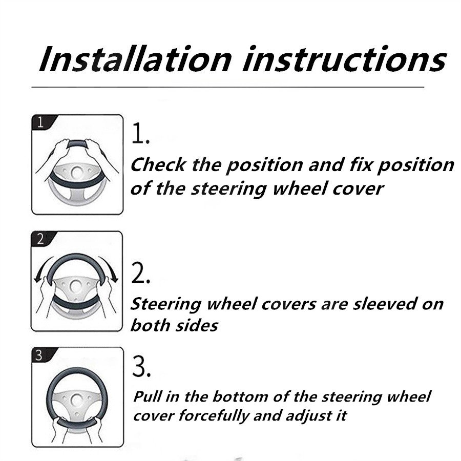Vỏ Bọc Vô Lăng Xe Hơi Suzuki ERTIGA Splash Swift XL7 SX4 Jimny Vitara Katana In Logo 3D