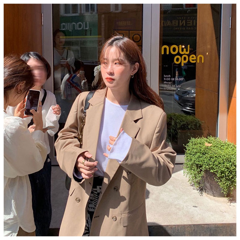 MISCHA Túi Xách Đeo Vai Bằng Da PU Sức Chứa Lớn Màu Trơn Thời Trang